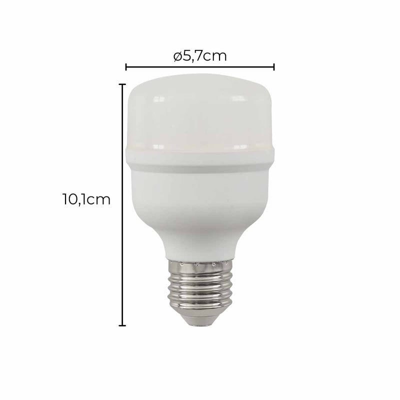 Lâmpada LED Globe Bulbo T 20W Luz Fria 6500K 180° 10880 Kian ST9007