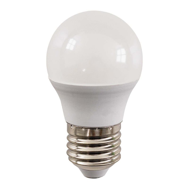 Lâmpada LED Bulbo Bolinha G45 Milk 4,8W IRC80 3000K E27 Bivolt 14500 Kian ST1547