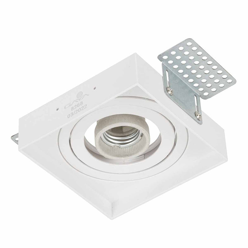 Spot de Embutir No Frame Conecta Branco p/ PAR20 E27 8268 Gaya ST3080