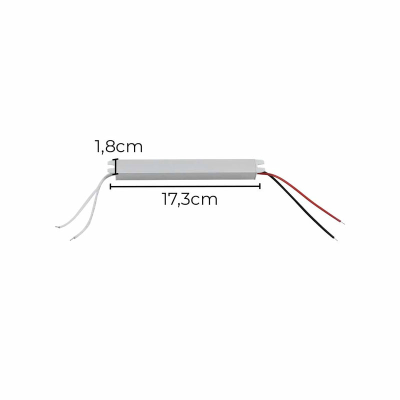 Mini Fonte de Alimentação Slim 24V 1A 24W 7066 Nordecor ST3021