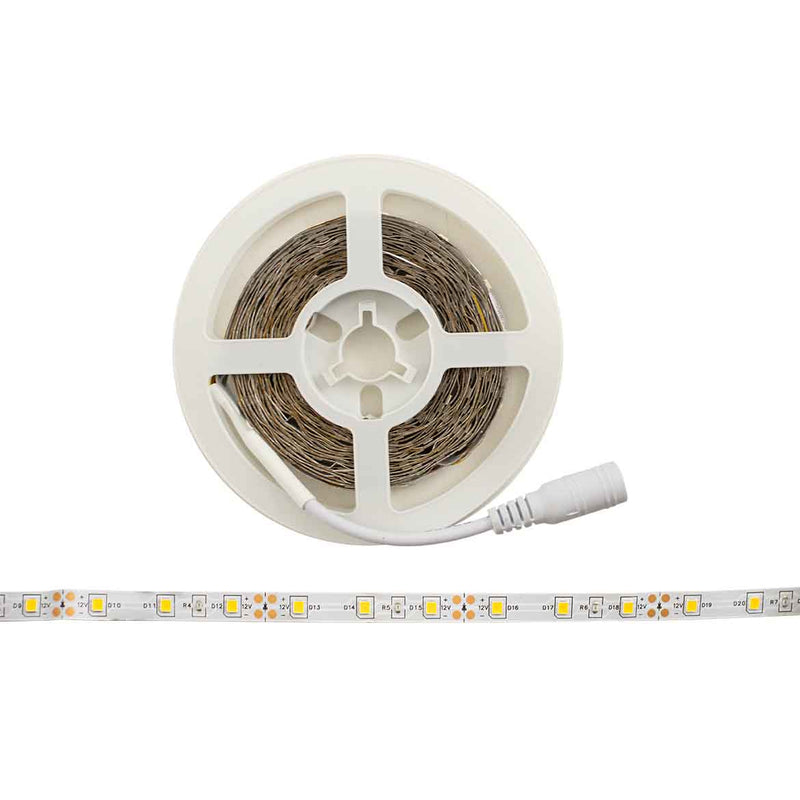 Rolo de Fita LED 5 Metros 3528 Adesiva Branco Quente 60LEDs/m ST3067