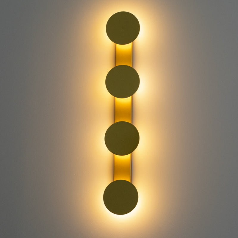 Arandela Ribalta Dourado 4xLED 5W 3000K Bella Iluminação RIB1AR01DR060 ST2848