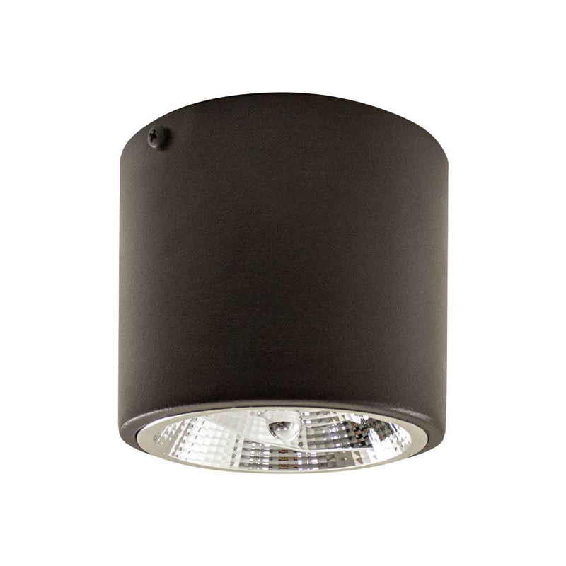 Plafon De Sobrepor Em Alumínio Redondo Foco Fixo p/ LED AR111 Starlumen ST2947