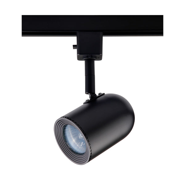 Spot Para Trilho Pharos Preto (d)6.5cm (a)14cm  1xgu10 Mr16 - DL034P - Bella Iluminação