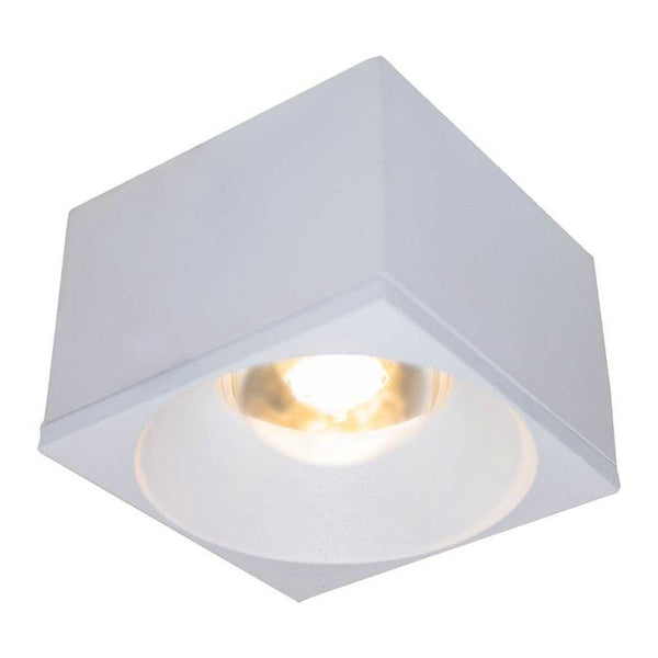 Spot Sobrepor Branco Led 7w P/ Teto Parede Pergolado DS9808 St1517