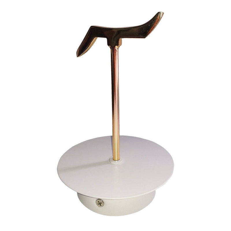 Acessorio Lamp Dourado e Branco (d)10cm - ML007W - Bella Iluminação