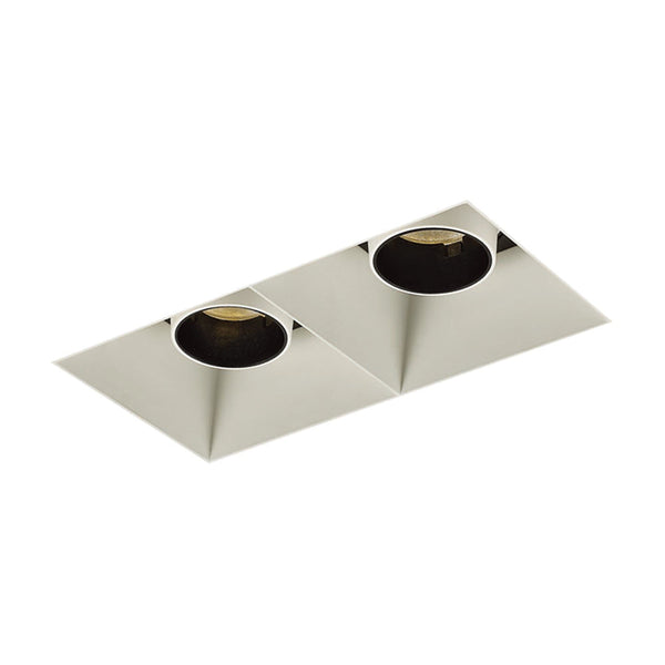 Spot de Embutir Arkitek 16cm X 8cm X 11cm  2 X Led 9w 127v / 220v Branco - NS1035 - Bella Iluminação