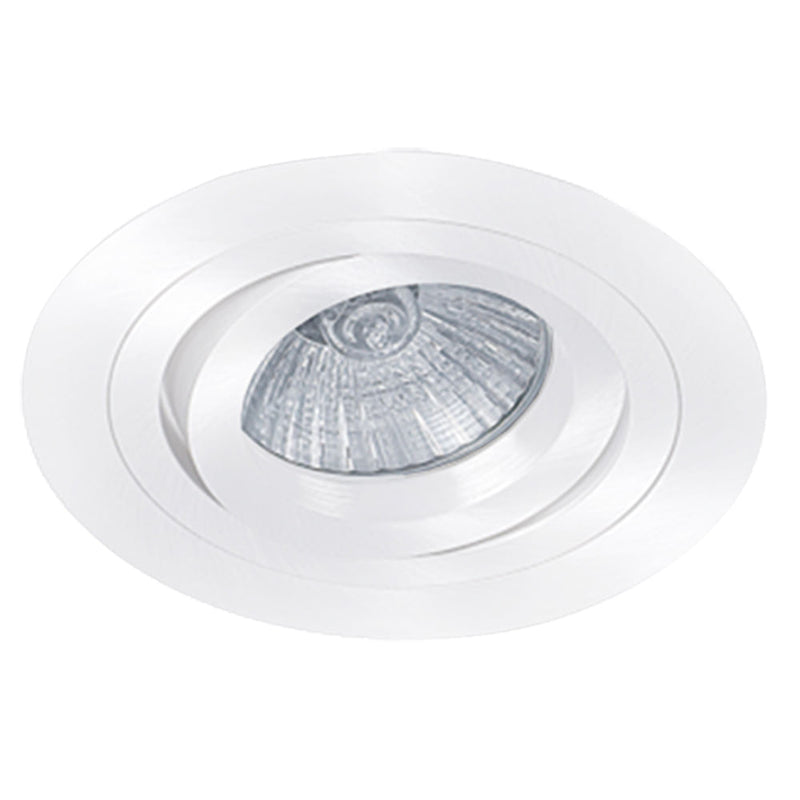 Spot de Embutir Ecco d 8cm X 2.5cm  1xgu10 127v / 220v Branco - NS5100B - Bella Iluminação