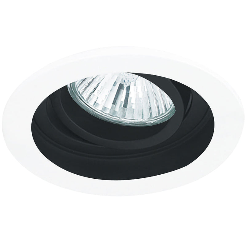 Spot de Embutir Conecta Branco e Preto (d)13cm (a)3.5cm  1xe27 Par20 - NS7200P - Bella Iluminação