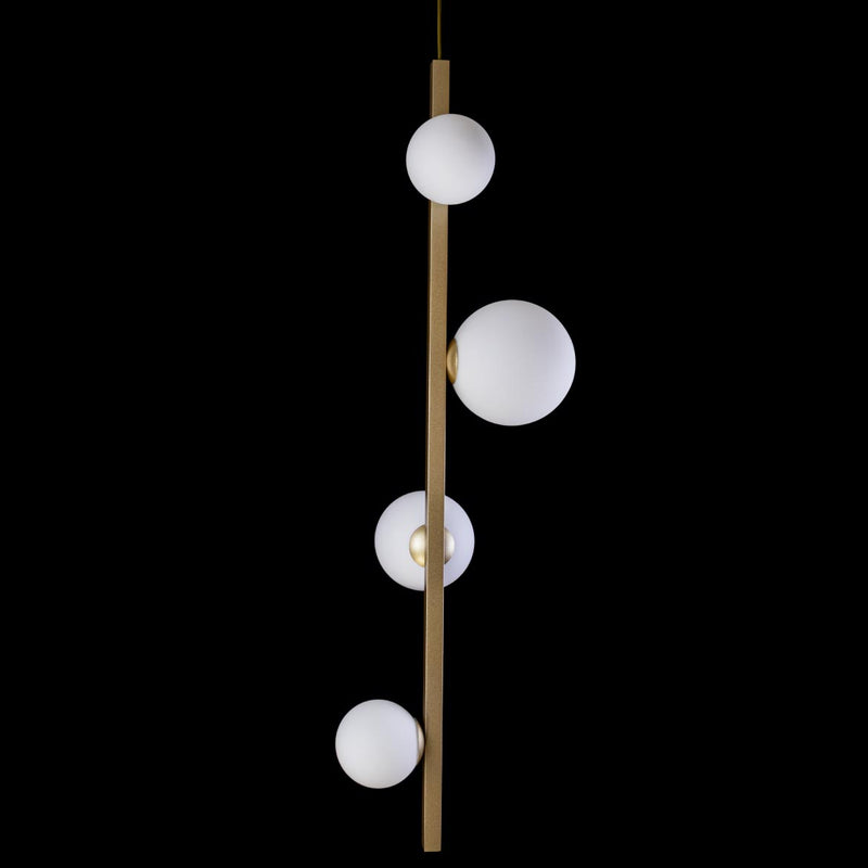 Pendente Orbit Dourado 4 Globos Esferas PDH1530BRDO Studioluce ST2663