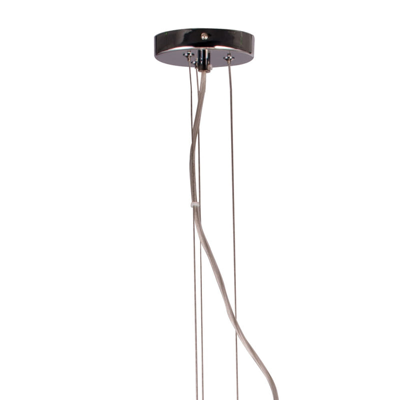 Pendente Dio Cromado (d)80cm (a)75cm  60xe27 420w - RE009 - Bella Iluminação