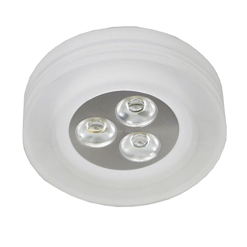 Spot de Embutir Glow d 9cm X 5cm  3 X Led 1w 127v / 220v Acetinado - YD227RF - Bella Iluminação